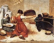 Gustave Courbet Die Kornsieberinnen oil painting on canvas